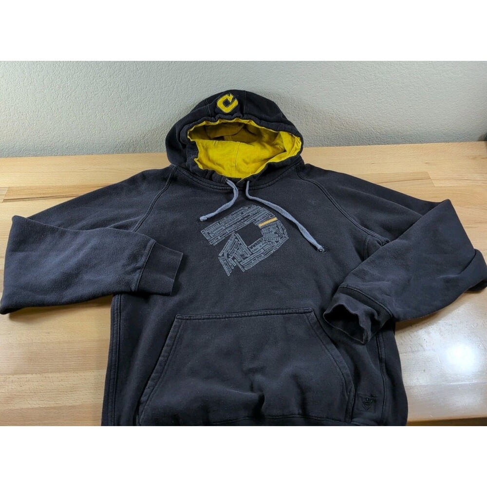 Demarini Baseball Street Grunge Black Hoodie Size Small